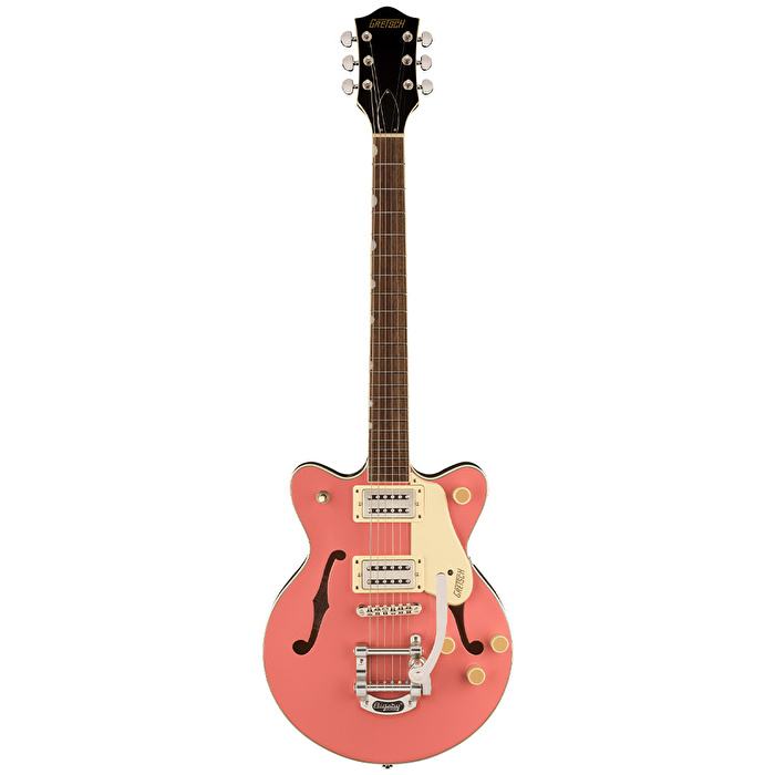 Gretsch G2655T Streamliner CB JR DC Bigsby Coral Elektro Gitar
